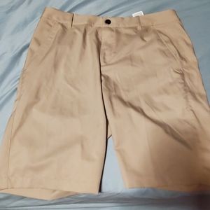 Puma golf shorts tan